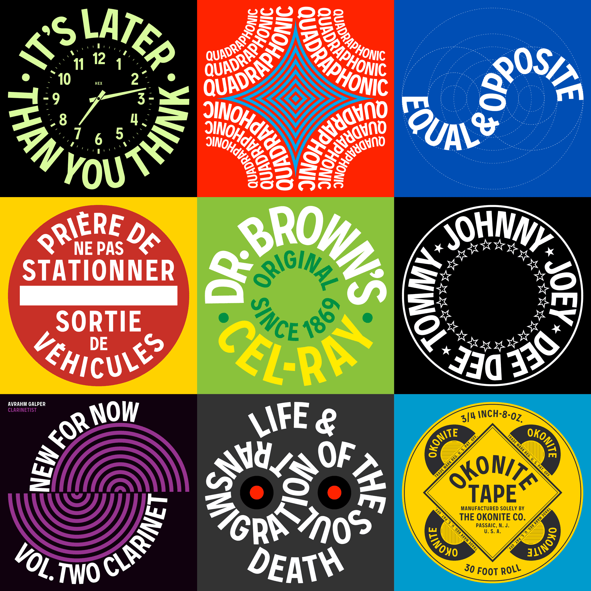 Shop Sans design samples