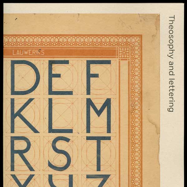 ‘Theosophy and Lettering’ booklet